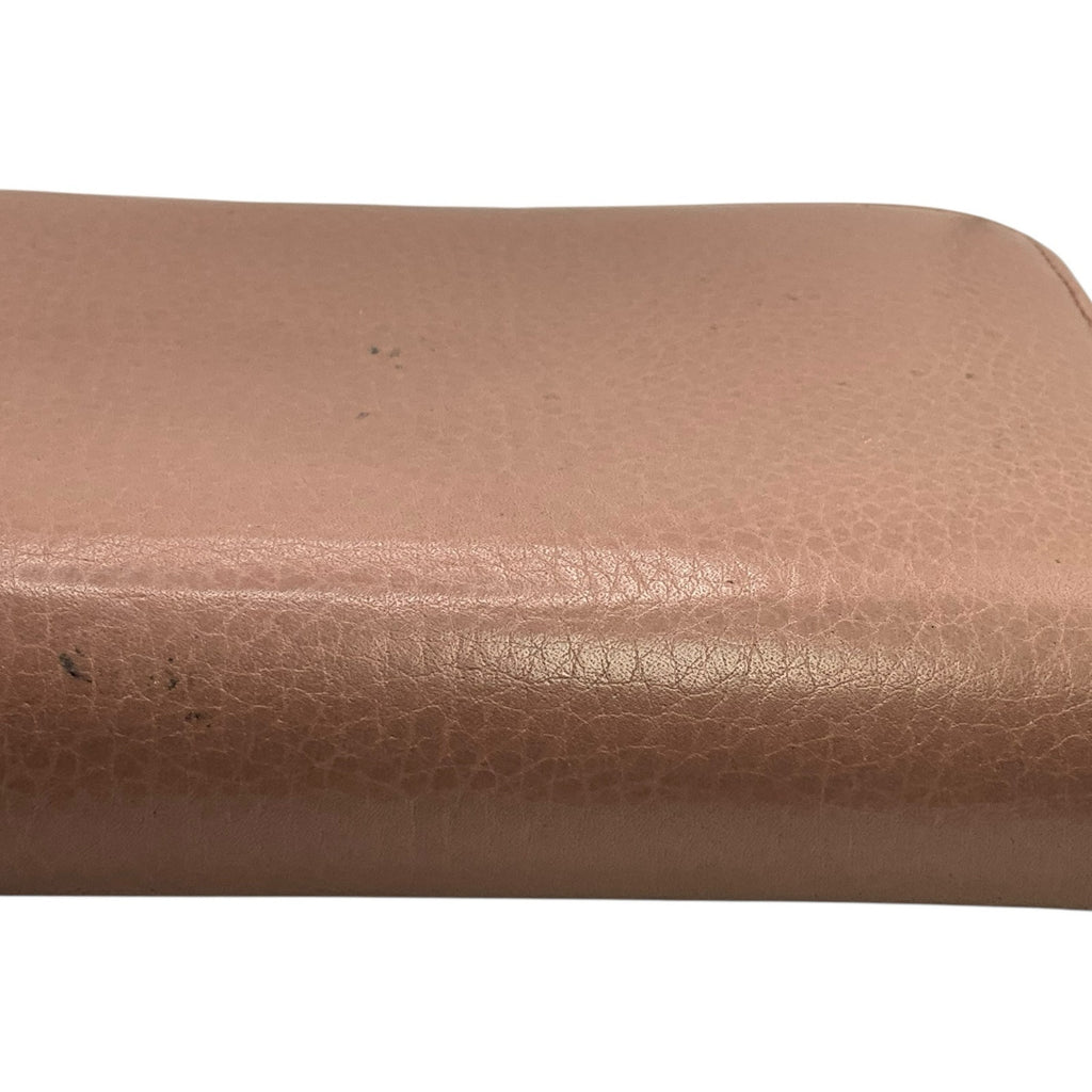 Gucci Pink Interlocking Soho Leather Wallet