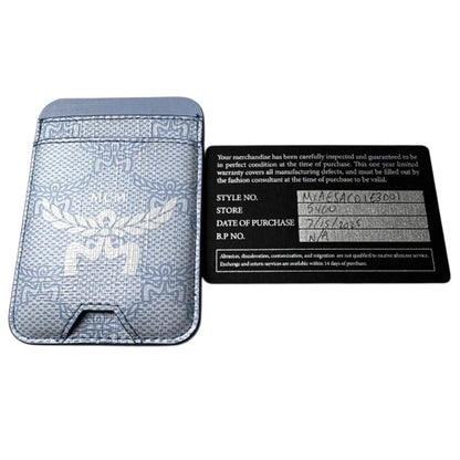 MCM Light Blue Himmel Card Case