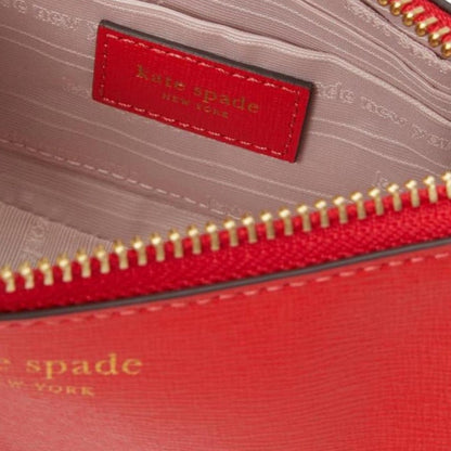 KATE SPADE NEW YORK Double Up Color-Blocked Saffiano Leather Crossbody