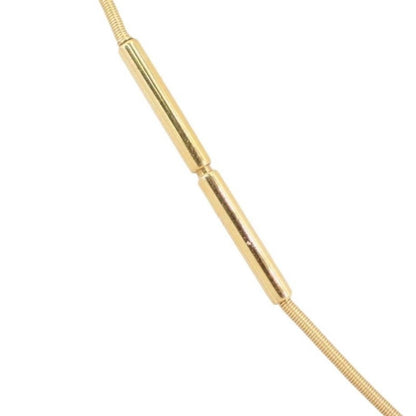 Hermes Orange Gold Necklace