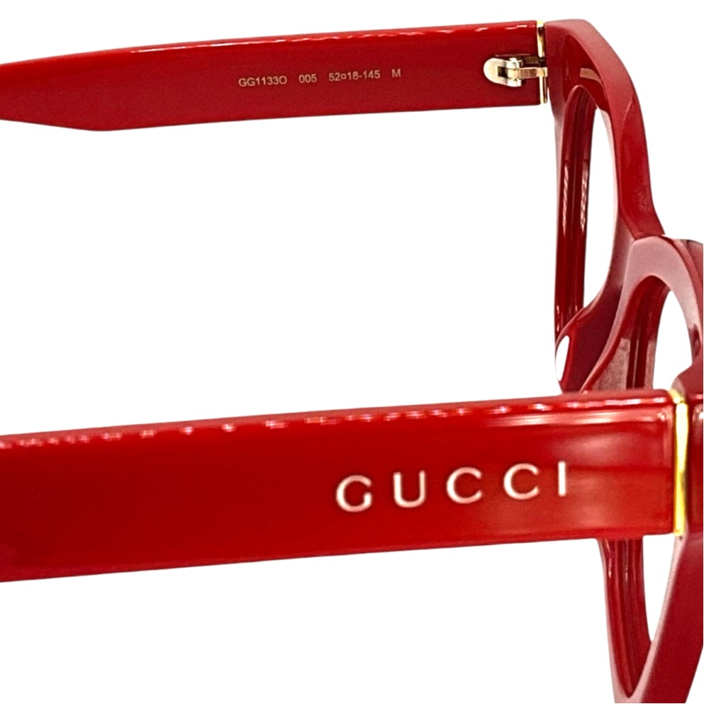 Gucci Women’s Red Cat Eye (Frame Only)