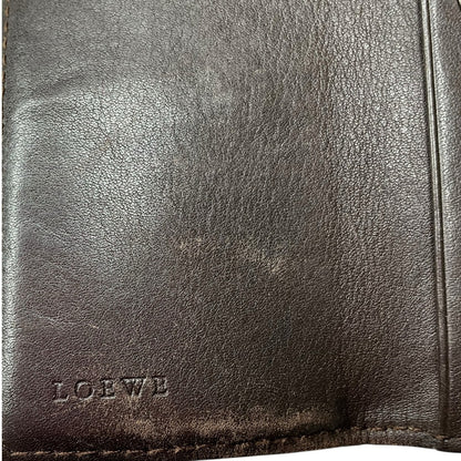 Loewe Black/Silver Anagram 6 Ring Keyholder