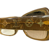 Louis Vuitton Brown Glitter Sunglasses - Clairely Amazing