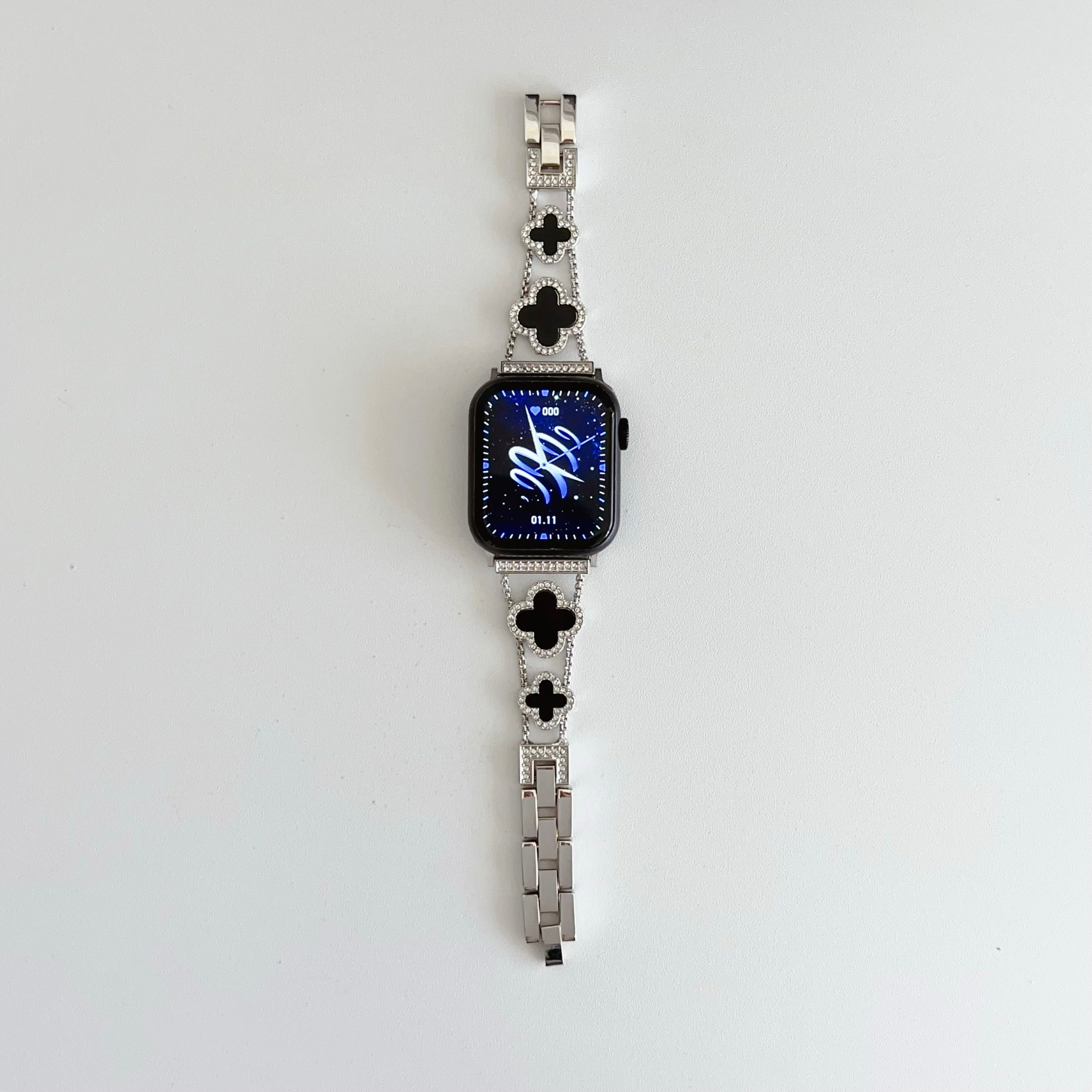 Clover Charm Fashion Smart Watch Band – Luxe Edition