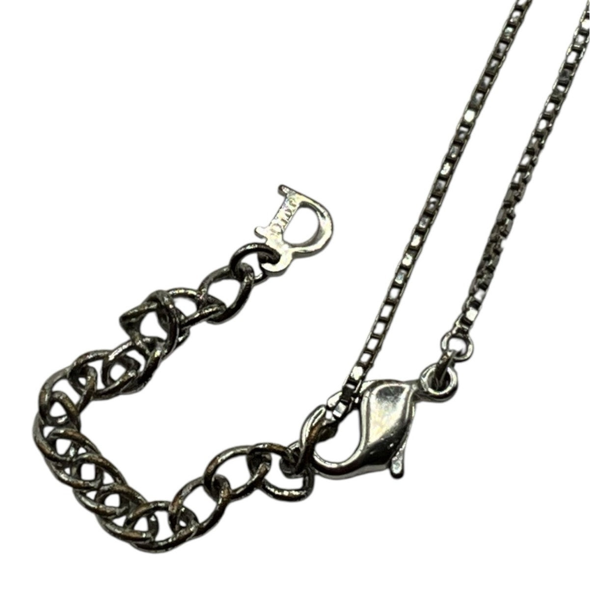 Dior Light Blue Trotter Necklace