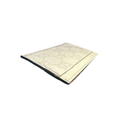 GG Gucissima Ivory Card Holder