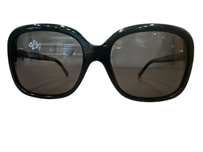 Chanel CC White Bows on Side Sunglasses - Clairely Amazing