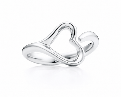 Tiffany & CO open heart ring