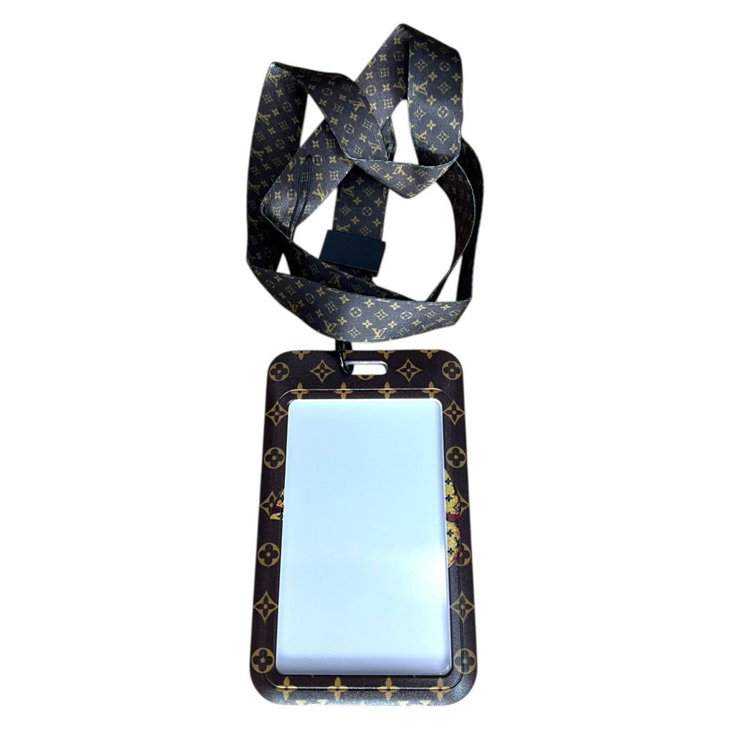 Luxury Fashion-Inspired Lanyard with ID Badge Holder
(CHOOSE ONE COLOR)