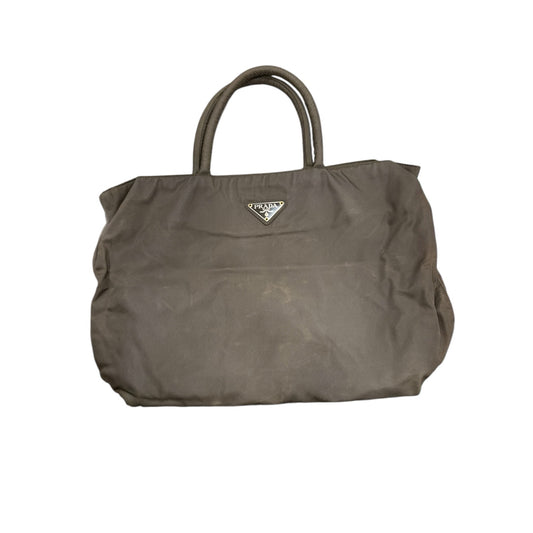 Prada Tessuto Brown Bag