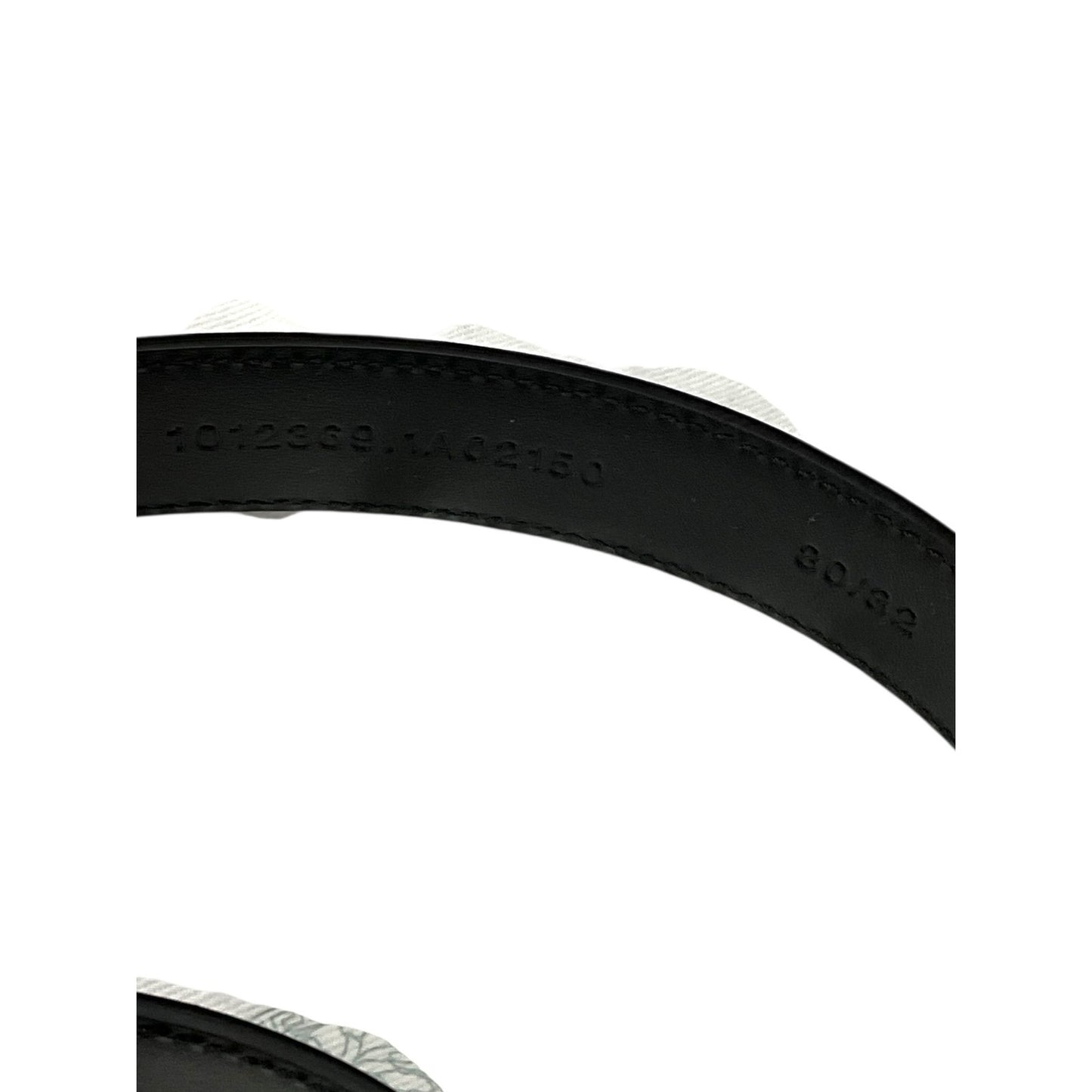 142. Versace Head Maroon/Brown Belt