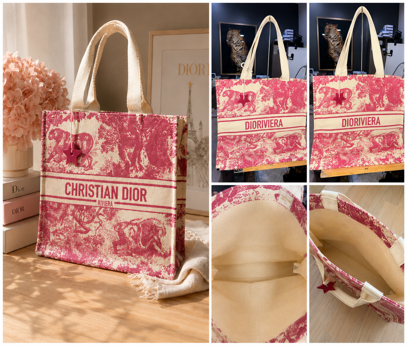 Riviera Maroon Canvas Resort Tote Bag | Beauty Gift With Purchase (GWP) | Limited Edition