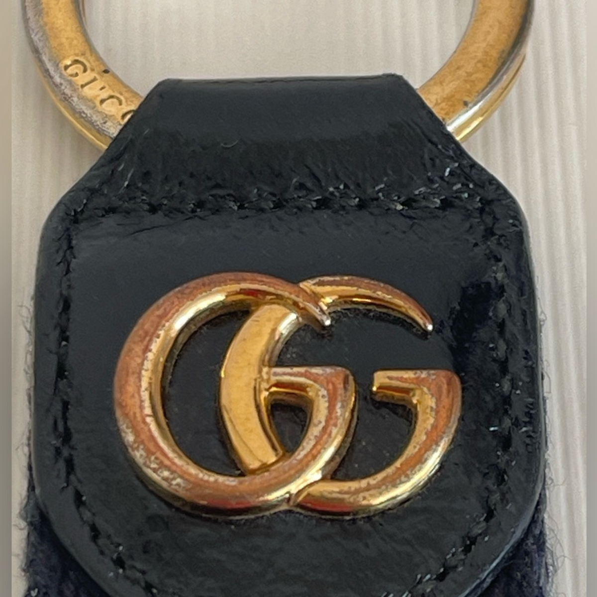 Gucci Ophidia Sherry Line Key Ring/Bag Charm - Clairely Amazing