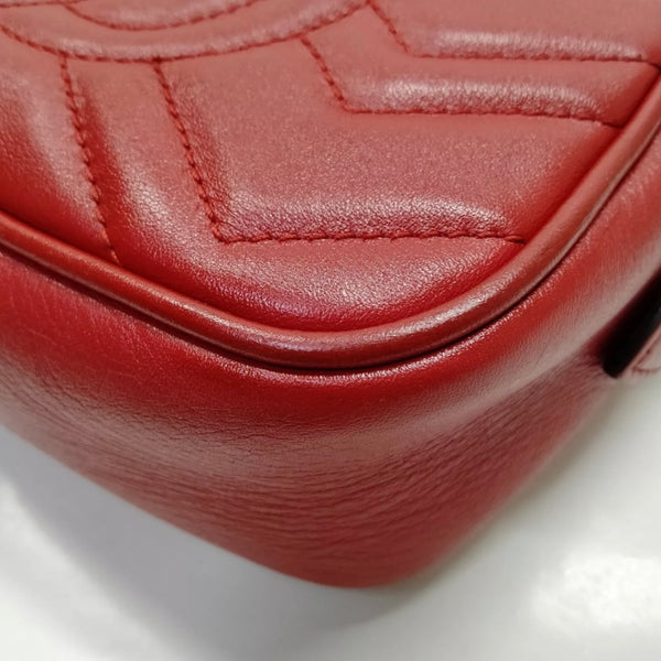 Gucci Marmont Crossbody Bag Red - Clairely Amazing