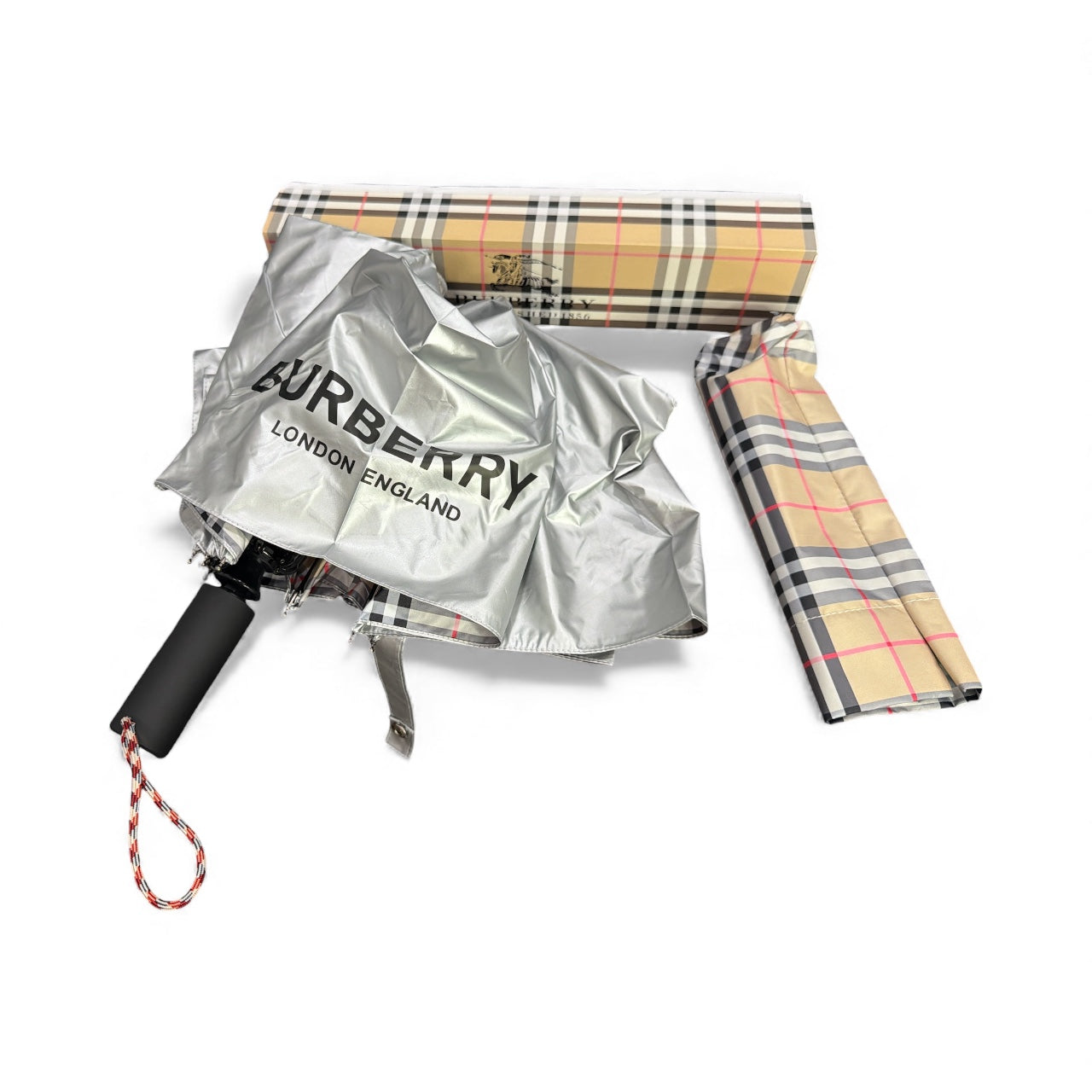 Burberry Folding Umbrella – Classic Check | GWP Limited Edition