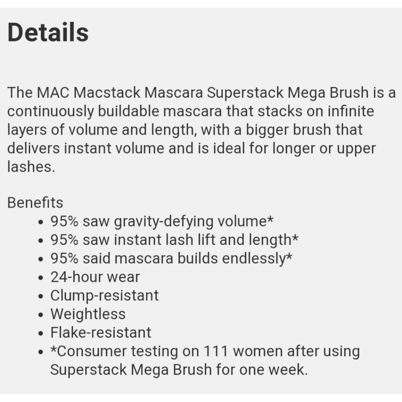 Volumizing Black Mini Mascara