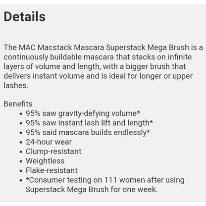 Volumizing Black Mini Mascara