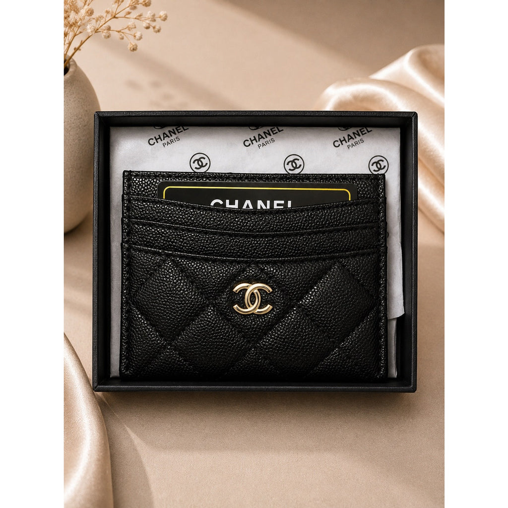 Quilted GWP Card Holder with Gift Box – Multiple Colors