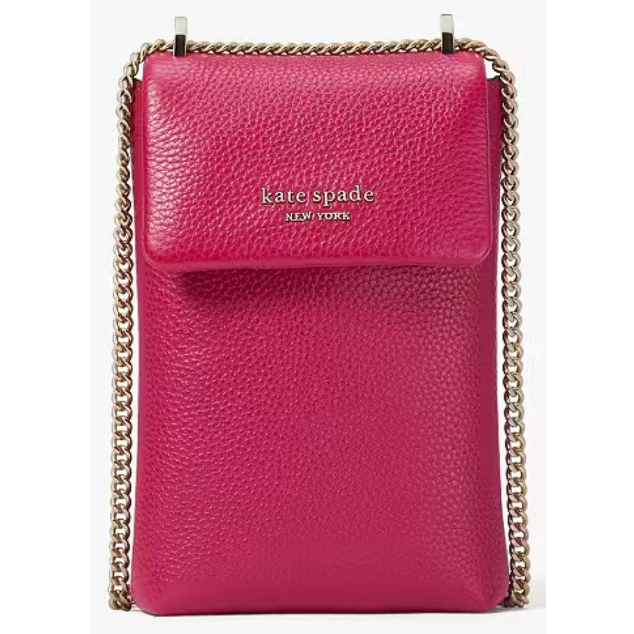 Kate spade New York Roulette Mini Pebbled Leather Phone Crossbody