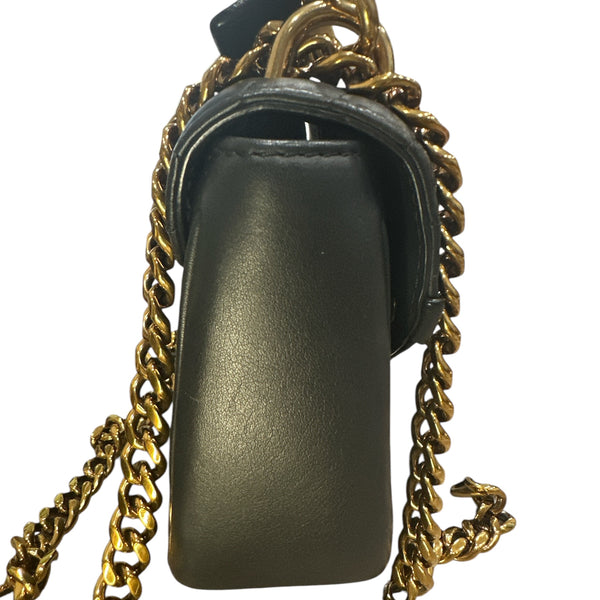 LOUIS VUITTON 
Calfskin New Wave Chain MM Black - Clairely Amazing