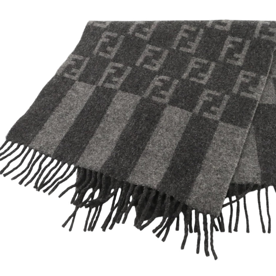 Fendi gray scarf - Clairely Amazing