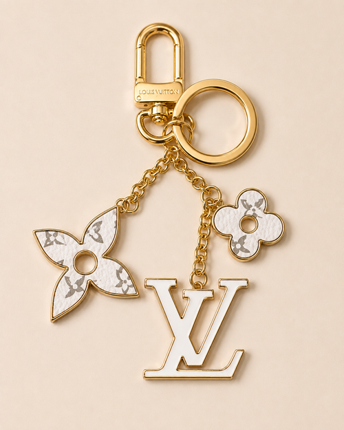 Floral Charm Fashion Keychain & Bag Charm – Multiple Styles