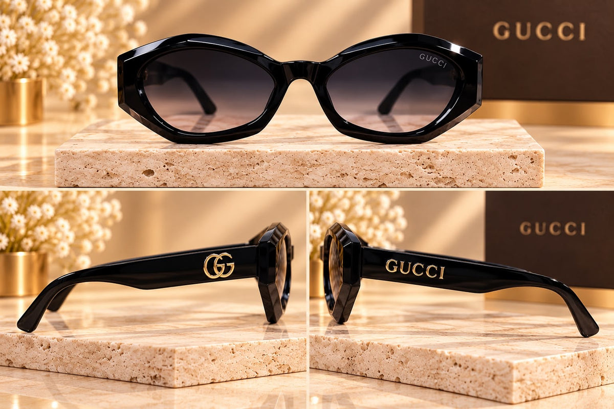 🖤 Statement Geometric Fashion Sunglasses