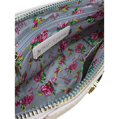 Betsey Johnson XO Anaya Crossbody with Scarf and Chain Strap