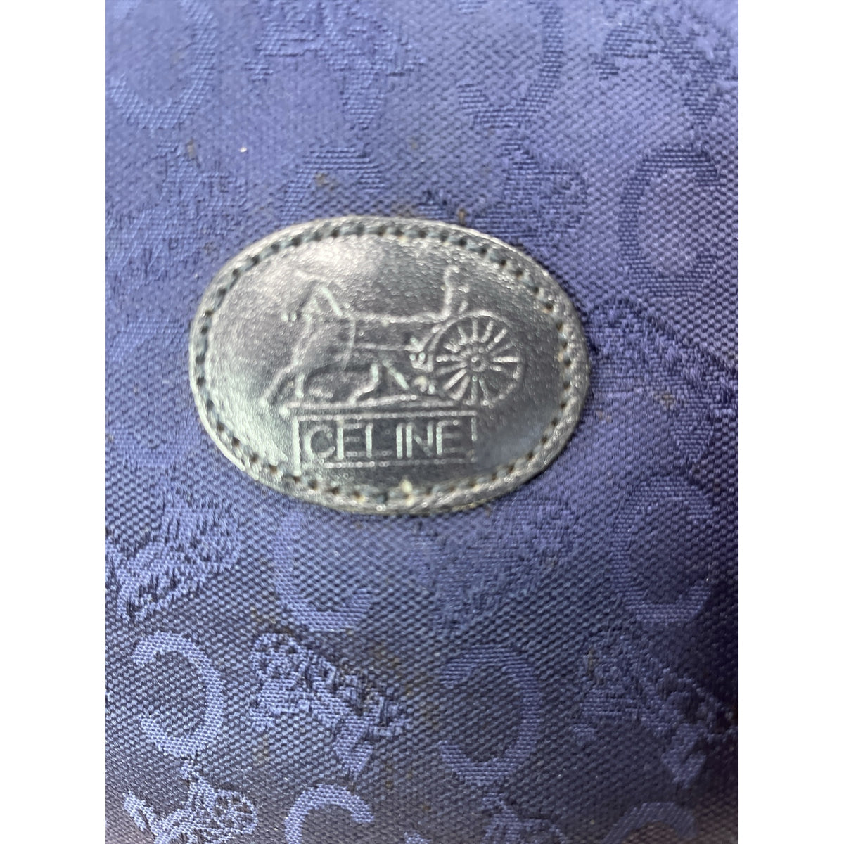 Celine Blue Tote Bag