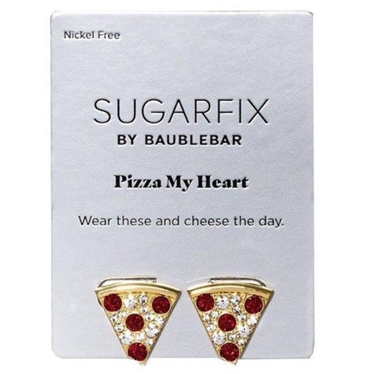 Sugarfix By Baublebar- Pizza My Heart Earrings
