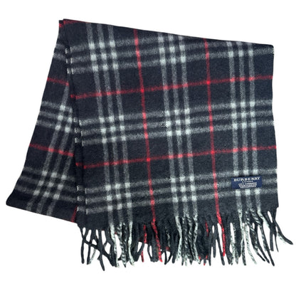 Burberry Nova check Black/Red Scarf
