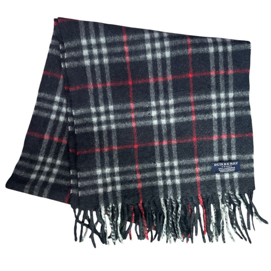 Burberry Nova check Black/Red Scarf