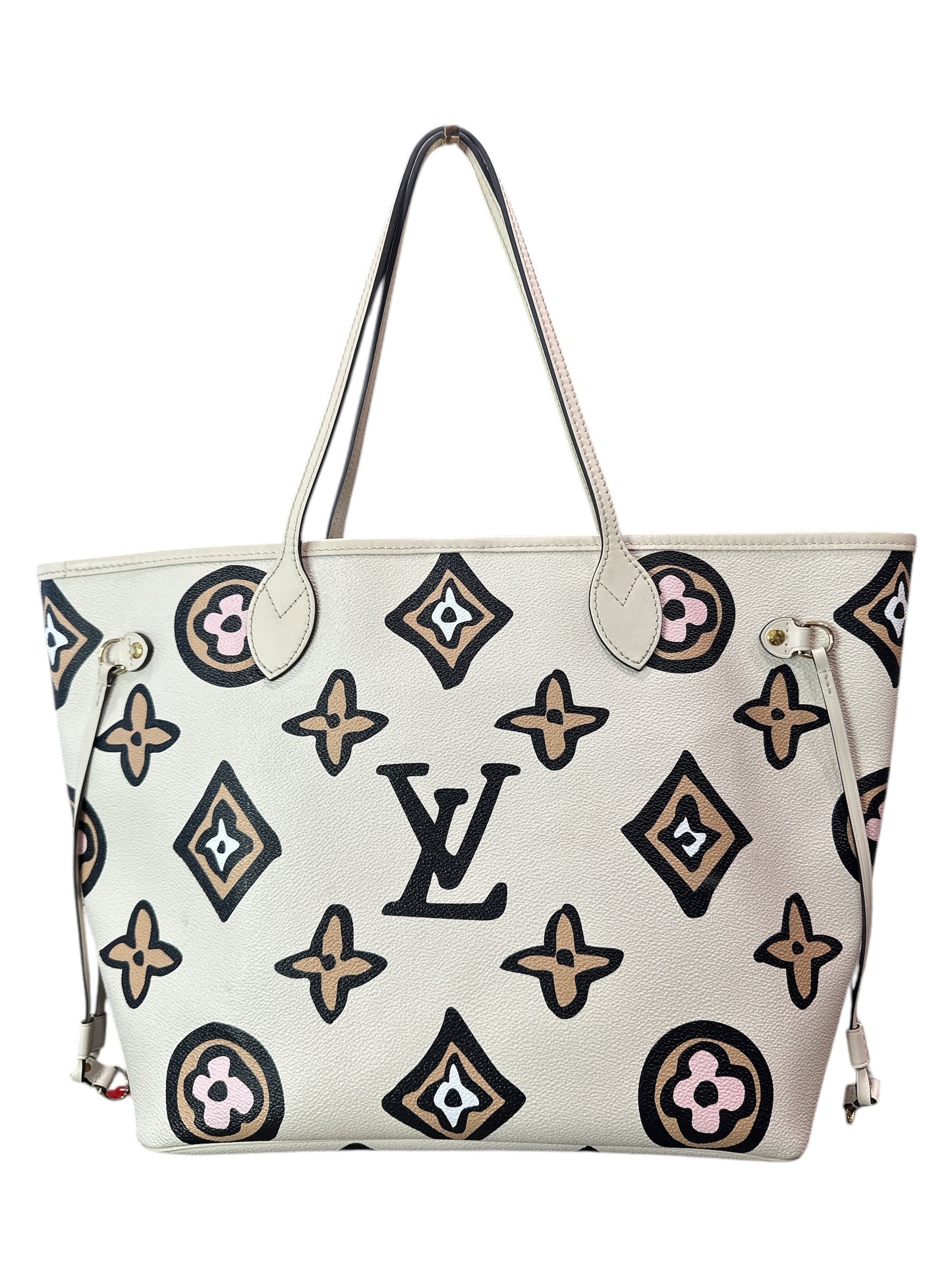Louis Vuitton Wild at Heart Neverfull leather Tote MM - Clairely Amazing