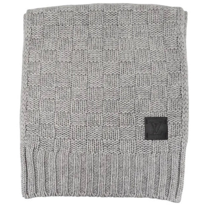 LOUIS VUITTON Escharp Helsinki Cashmere Muffler M74420 Gricle