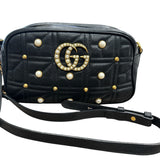 Gucci  Calfskin Matelasse Studded Small Pearly - Clairely Amazing