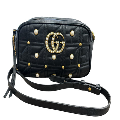 Gucci  Calfskin Matelasse Studded Small Pearly - Clairely Amazing