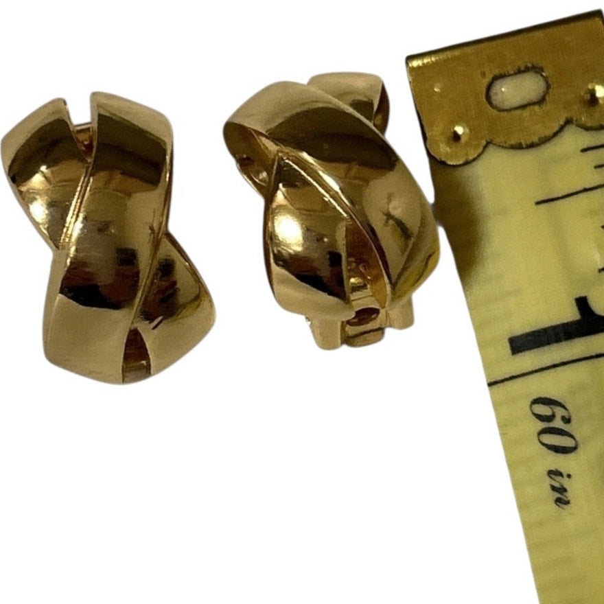 Dior Vinatge Ribbon Clip-on Earrings