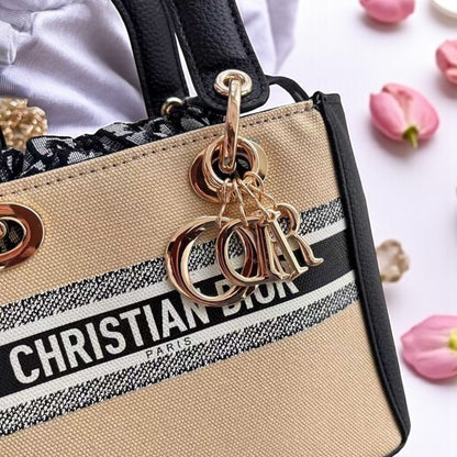 Lady Dior Rattan Mini Crossbody Bag
