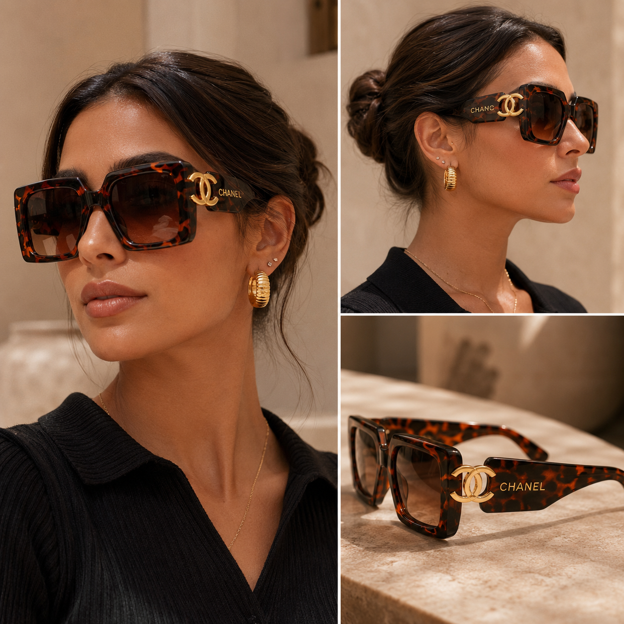 Designer-Inspired Fashion Sunglasses – CH-RSG-075