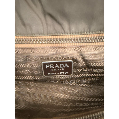 Prada Tessuto Brown Bag