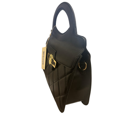 Valentino Orlandi Black Quilted Handbag