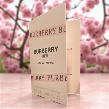 Burberry Her Eau de Parfum Vial Sample (1.5 ml / 0.05 fl oz)