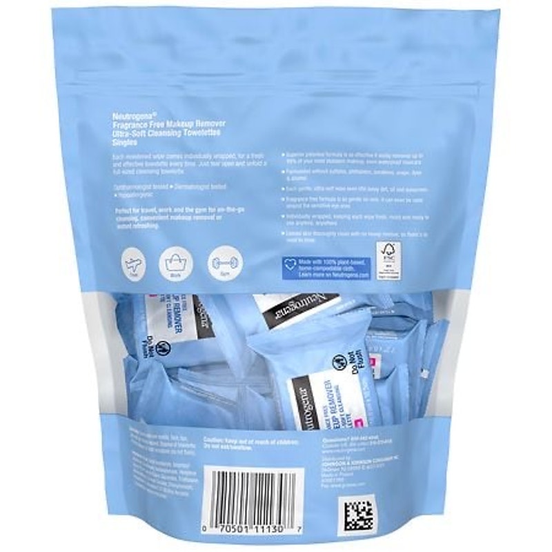Neutrogena Fragrance-Free Makeup Remover Ultra-Soft Cleansing