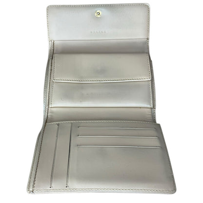 Celine Beige Macadam Tri-Fold Wallet