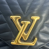 LOUIS VUITTON 
Calfskin New Wave Chain MM Black - Clairely Amazing