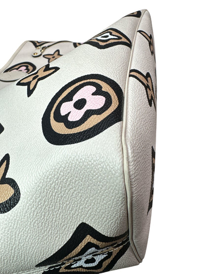 Louis Vuitton Wild at Heart Neverfull leather Tote MM - Clairely Amazing