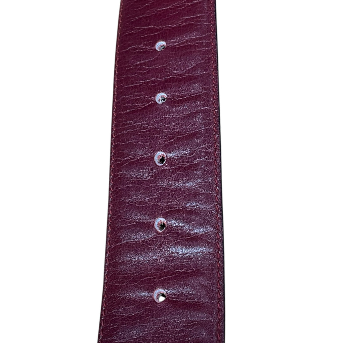 Gucci Navy/Burgundy Reversible Belt