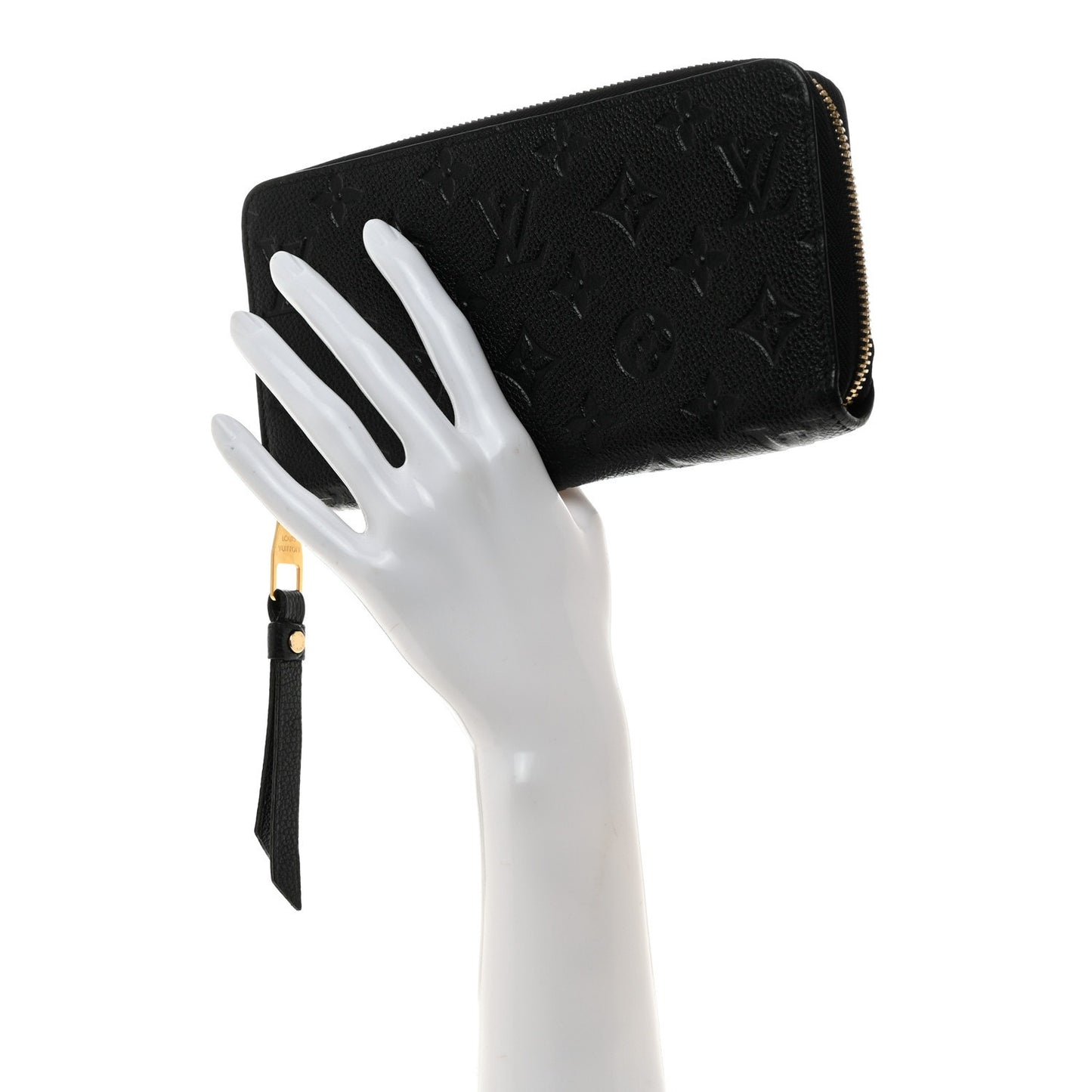 Louis Vuitton Zippy Black Empriente - Clairely Amazing