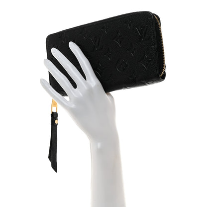Louis Vuitton Zippy Black Empriente - Clairely Amazing