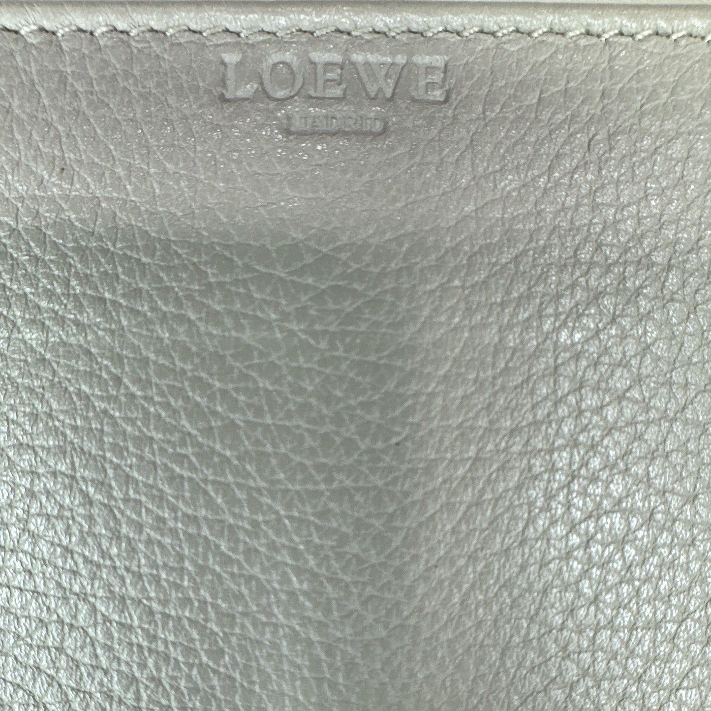 LOEWE Beige/Brown Continental Bi-fold Wallet - Clairely Amazing
